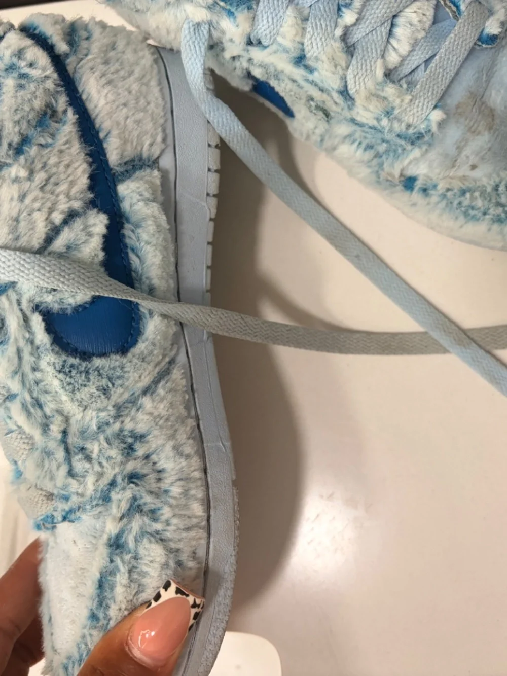 Kids Nike Furry Dunks